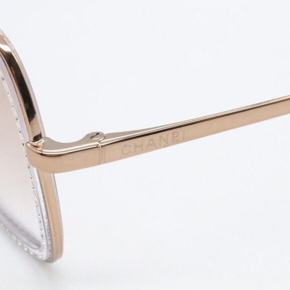 Chanel Sunglasses 226 13 Bronze Pink Gold Brown main image 7